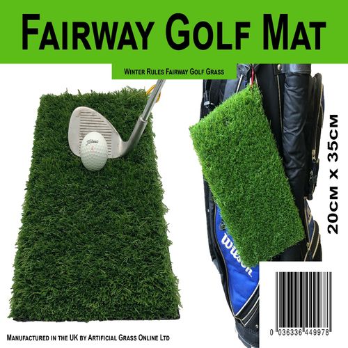 Winter Rules Golf Fairway Chipping Mat Protect Your Course Spring Clip Quality — image 1