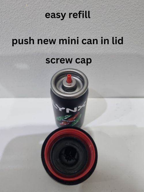 Lynx xxl Stash can THAT SPRAYS secret stash Smell Proof (SPRAYS REAL SPRAY) x1 — image 2