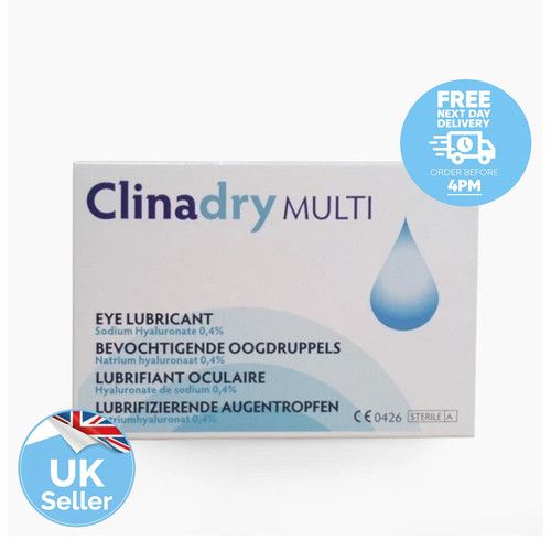 Clinadry Multi Eye Lubricant for Dogs and Cats Helps Dry Irritated and Sore Eyes