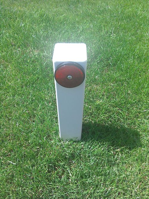 Grass Verge Protector No Parking Post Easily Movable Marker Roadside Bollards — image 1