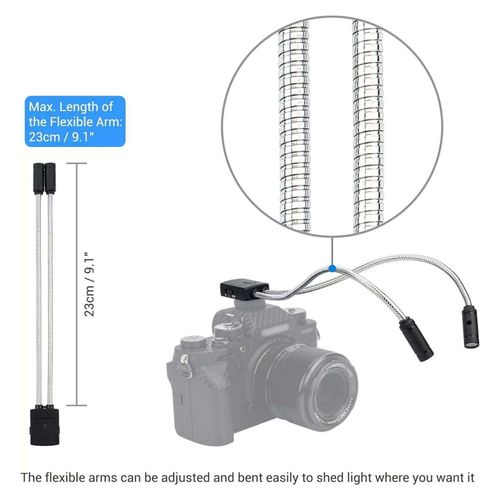 Macro Arm Light 5600K Flexible LED Lamp for Nikon for Canon for Sony DSLR — image 10