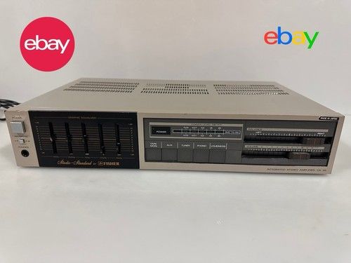 Fisher CA-55 Integrated Stereo Amplifier Studio Standard (Tested & Working)