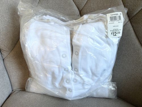 Baby Sleepsuits 5 Pack From George Unisex 6-9 Months New with Tags — image 5