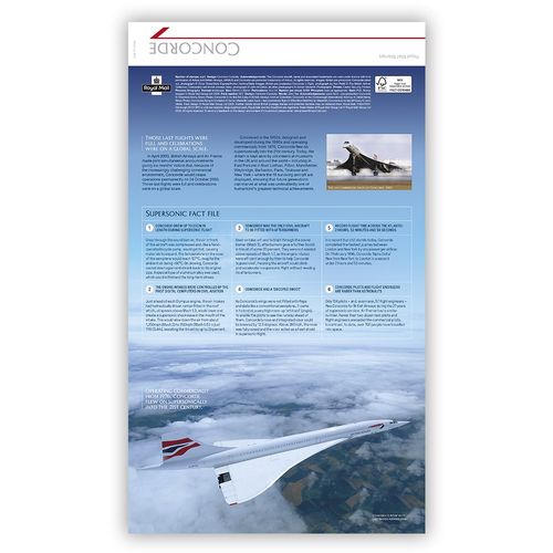 Concorde Stamps Presentation Pack from Royal Mail — image 5