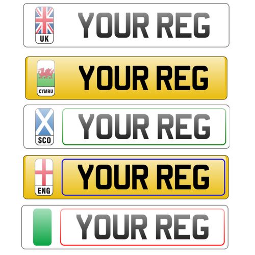 Premium Printed 2D Number Plate | MOT/ROAD Legal | Same Day Dispatch | Fast Post — image 1