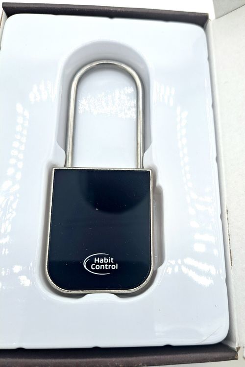 Metal Timer Lock - Smart Padlock for Kitchen Cabinets, Timed Out Keyless Pad ... — image 3