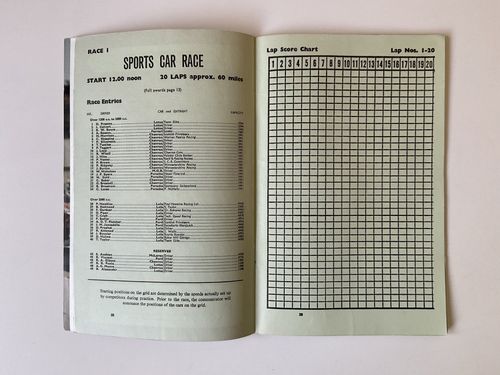 Silverstone Daily Express Trophy BRDC Race Programme 30th March 1969 — image 6