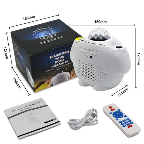 Galaxy Starry Night Light Projector Star Sky Room Lamp Thanksgiving Xmas Gift — image 11