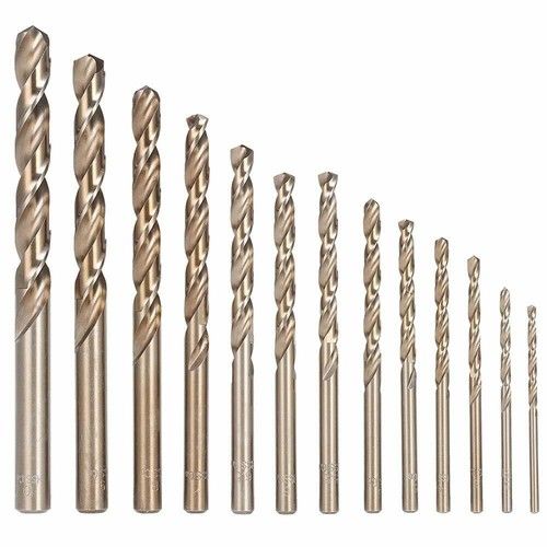 Stainless Steel Drill Bit - HSSE - Co5 din 338 - Metal - Cobalt Bits 1 - 13 MM