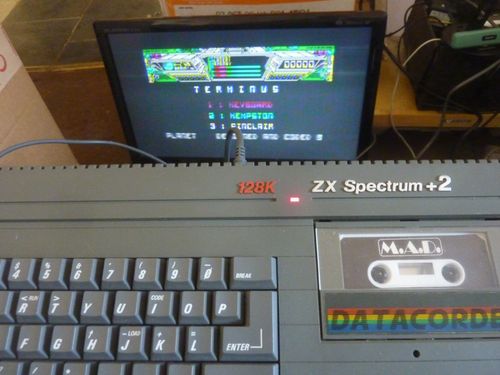 Sinclair ZX Spectrum + Plus 2 128k Joystick 22X Games Power/TV Leads Tested — image 3
