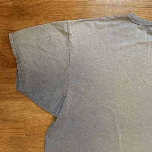 Vtg Gradient Distressed T-Shirt Crazy Sun Faded Grunge Worn Hole Burnout Tee 3XL — image 14
