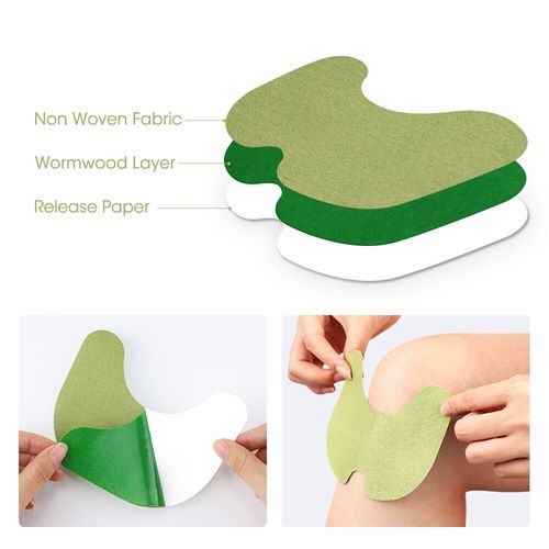 12-300x Wormwood Pain Relief Patches Heat Plaster Back Knee Muscles Arthritis UK — image 10