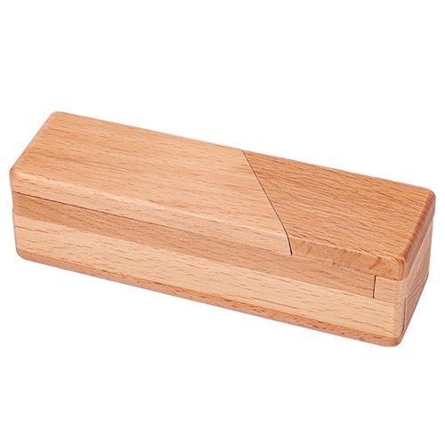 Wooden Brain Teaser Secret Opening Puzzle Box Magic Mysterious Box Kids Gift New — image 1