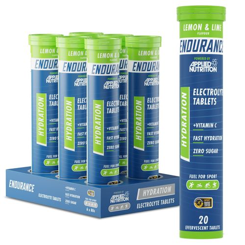 Endurance Hydration Tablet 400mg Electrolytes per Serving Zero Sugar 6x20 Tablet — image 1