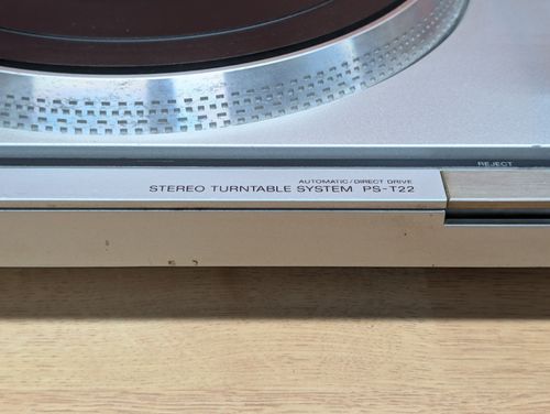 Sony PS-T22 Direct Drive Automatic Turntable Record Player Needs Stylus Weight — image 5