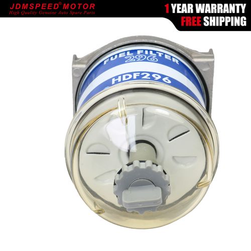 Universal Single Diesel Fuel Filter Assembly with Water Separator Bowl — image 7