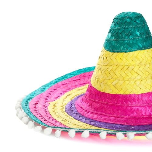 24 X MEXICAN SOMBRERO HAT WILD WESTERN BANDIT FANCY DRESS EVENT MULTI PACK