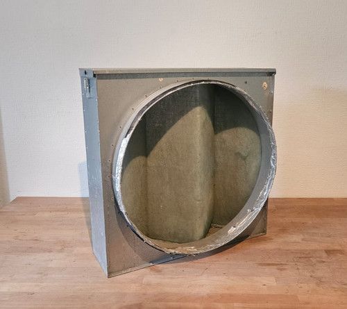 500mm Inline Ducting Filter Box With Filter & Mesh - Used For One Job Only