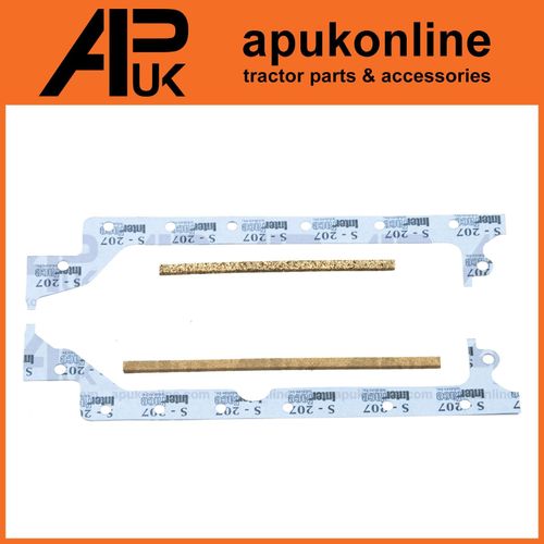 Lip Seal Sump Gasket Set for Massey Ferguson 135 148 230 Perkins Engine Tractor — image 1