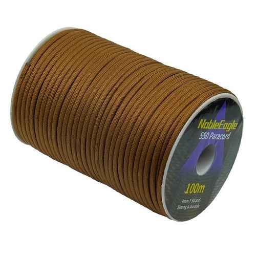 Paracord Mil-Spec 550 4mm 7 Strand Camping Rope Parachute Cord Lanyard Survival