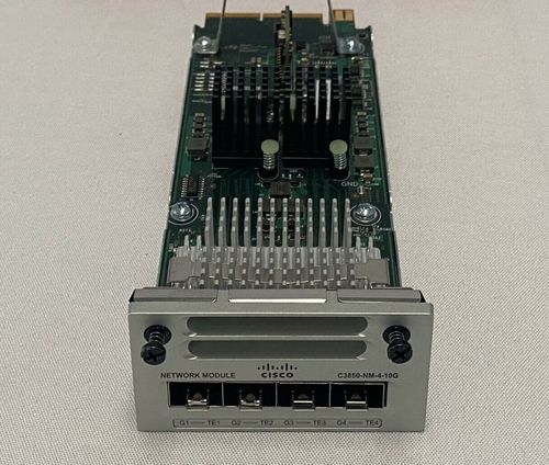 C3850-NM-4-10G Cisco Catalyst 3850 4x 10GE Network Module — image 1