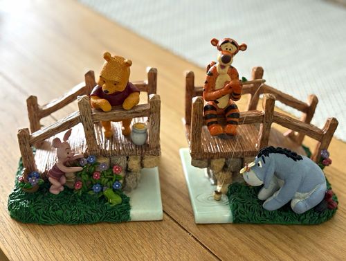 Disney Winnie the Pooh Bridge Scene Figurine Set - Pooh, Tigger, Piglet & Eeyore — image 1