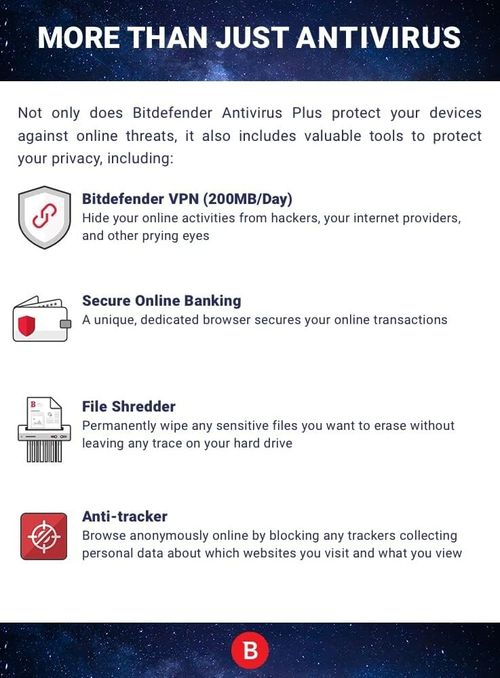 BITDEFENDER TOTAL SECURITY 2026 with 200mb VPN - 5 PC DEVICES 1 YEAR - DOWNLOAD — image 4