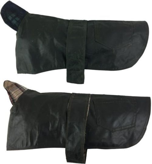 Dog Coat Jacket Wax Weather Waterproof Cotton Rain Outdoor Windproof Puppy NEW