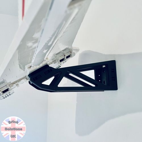 Adjustable Wall Mount for LEGO Icons Concorde 10318 (Black) — image 5