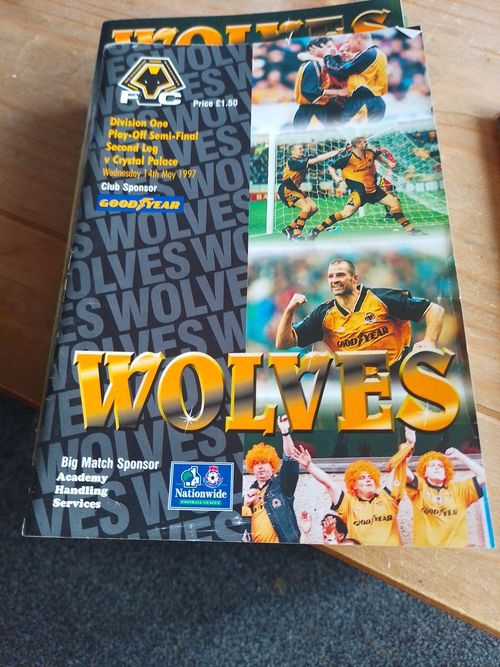 25 X 1996/1997 WOLVES PROGRAMMES WOLVERHAMPTON WANDERERS league & Cup Homes  — image 3