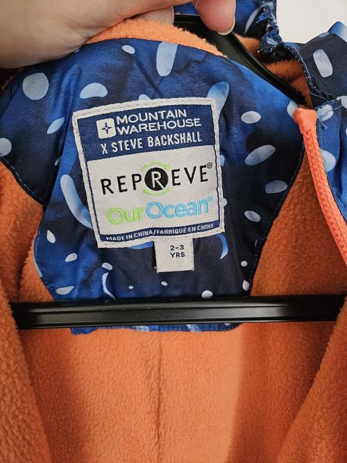 Mountain Warehouse Toddler Boy's Puddle Suit All In One Rain Suit Age 2-3 Yrs UK — image 4