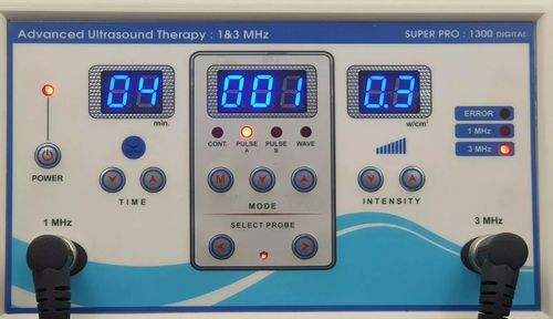 New 1 & 3 Mhz Frequency Portable Therapy Machine, Display Pre-Programed Machine — image 5