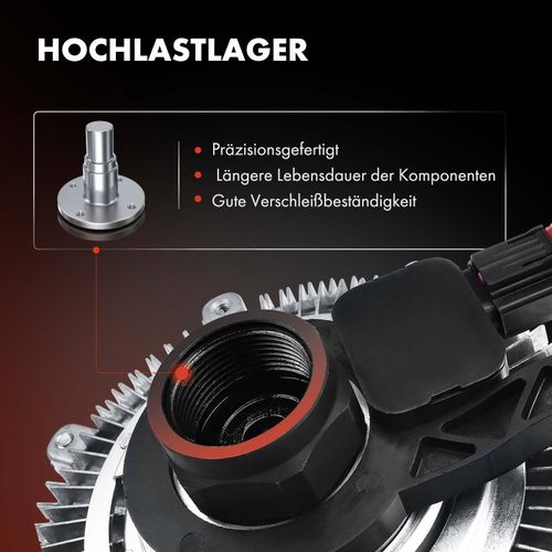 Viscous Clutch Fan Clutch Radiator Fan For BMW E24 E28 E30 E34 E36 E39 Z3 Z1 — image 7