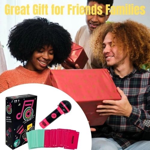 Grab The Mic Fun Music Card Game Family Karaoke Party Board Games  2-10 Players — image 9