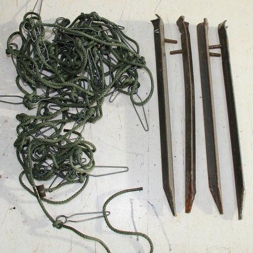 Pegs Ground Anchor Ground Anchor Anchor Tent Pegs Band with Attachment for Camouflage Net