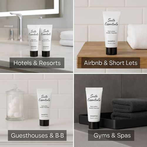 Suite Essentials Shower Gel (30ml x 50 Pack) | For Airbnbs, Guests & Hotels — image 2