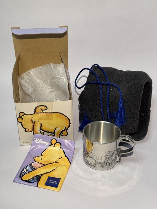 Royal Selangor Pewter Winnie the Pooh Mug/Cup Disney - Christening gift — image 2