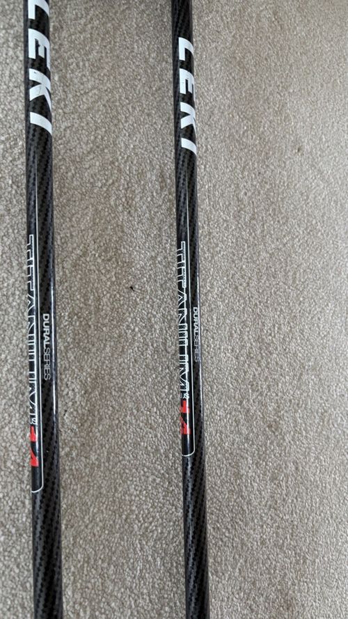Leki Titanium Ski Poles - 120cm — image 3