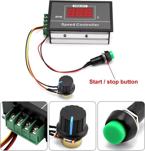 Speed Controller DC 6-60V 12V 24V 36V 48V 30A PWM DC Motor Speed Controller LEDS — image 6