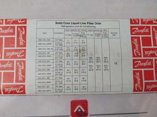 Danfoss DML 162 Filter Drier 023Z5042 — image 11