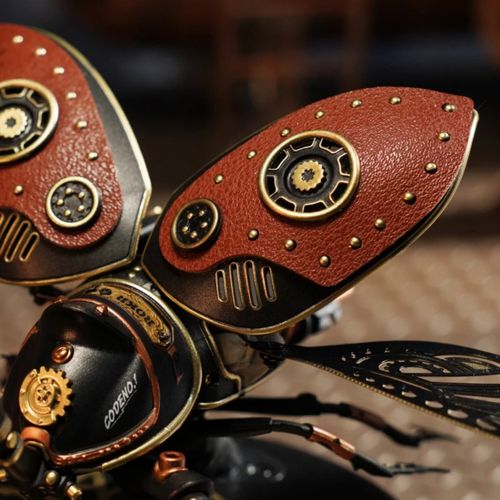 ROKR 3D Metal Model Kits Beetle 3D Puzzle Adult Electric Mechanical Building Kit — image 8