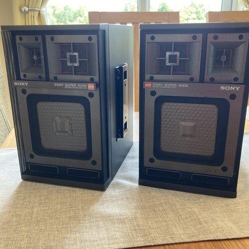 Sony APM- 177M Vintage Speakers  pair — image 17