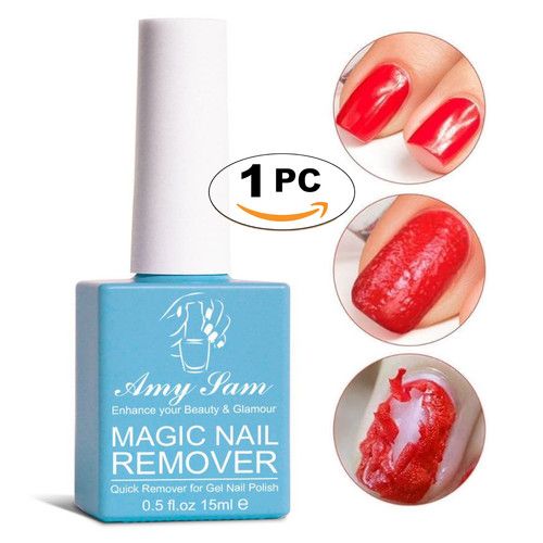 Acrylic Nail Gel Polish Remover Soak-Off Quick Burst Manicure Nail Remover 15ml