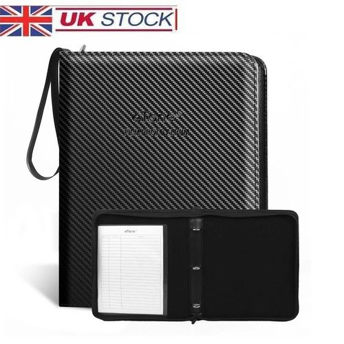 Film Ring Binder Storage Photo Zipper Album For 35mm 120 4x5 Negative Pages UK
