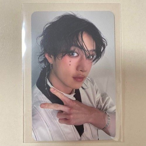 BANGCHAN Stray Kids KARMA CEREMONY ver. double sided Photo card PC 4TH ALBUM