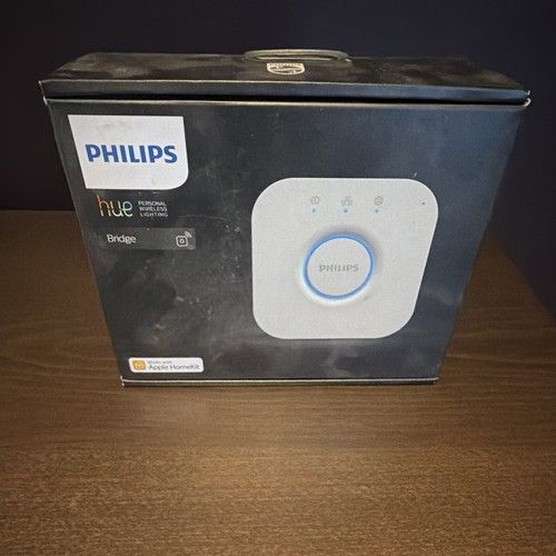 Philips Hue Bridge Indoor Lighting Hub, Wireless App Control, White, HomeKit