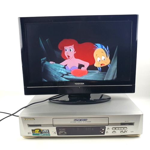 Panasonic NV-FJ620B VHS VCR Video Cassette Player Tape Recorder Nicam No Remote — image 3