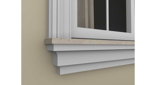 Exterior Coving Cornice Outside Windowsill Mouldings Home Decor >>High Quality<< — image 2