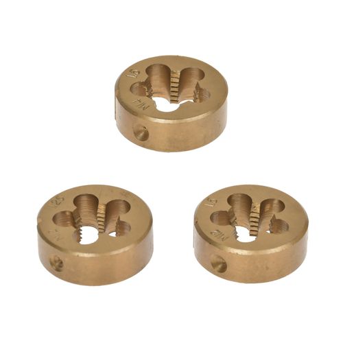 13Pcs Tap & Die Set for Wheel Studs + Nuts Thread Repair M12 x1.25 M12 x 1.5 M14 — image 3