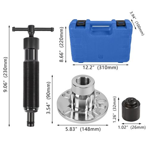 12 Ton Wheel Removal Tool Set Drive Shaft Puller For 4/5 Studs Hub UK — image 2